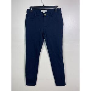 Women's Michael Kors Navy Blue Stretch Skinny Leg Pants Size 6